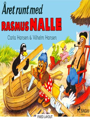 cover image of Året runt med Rasmus Nalle